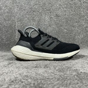 Adidas Ultraboost 21 FY0402 Women’s Size 7.5 Black Athletic Running Shoes Used